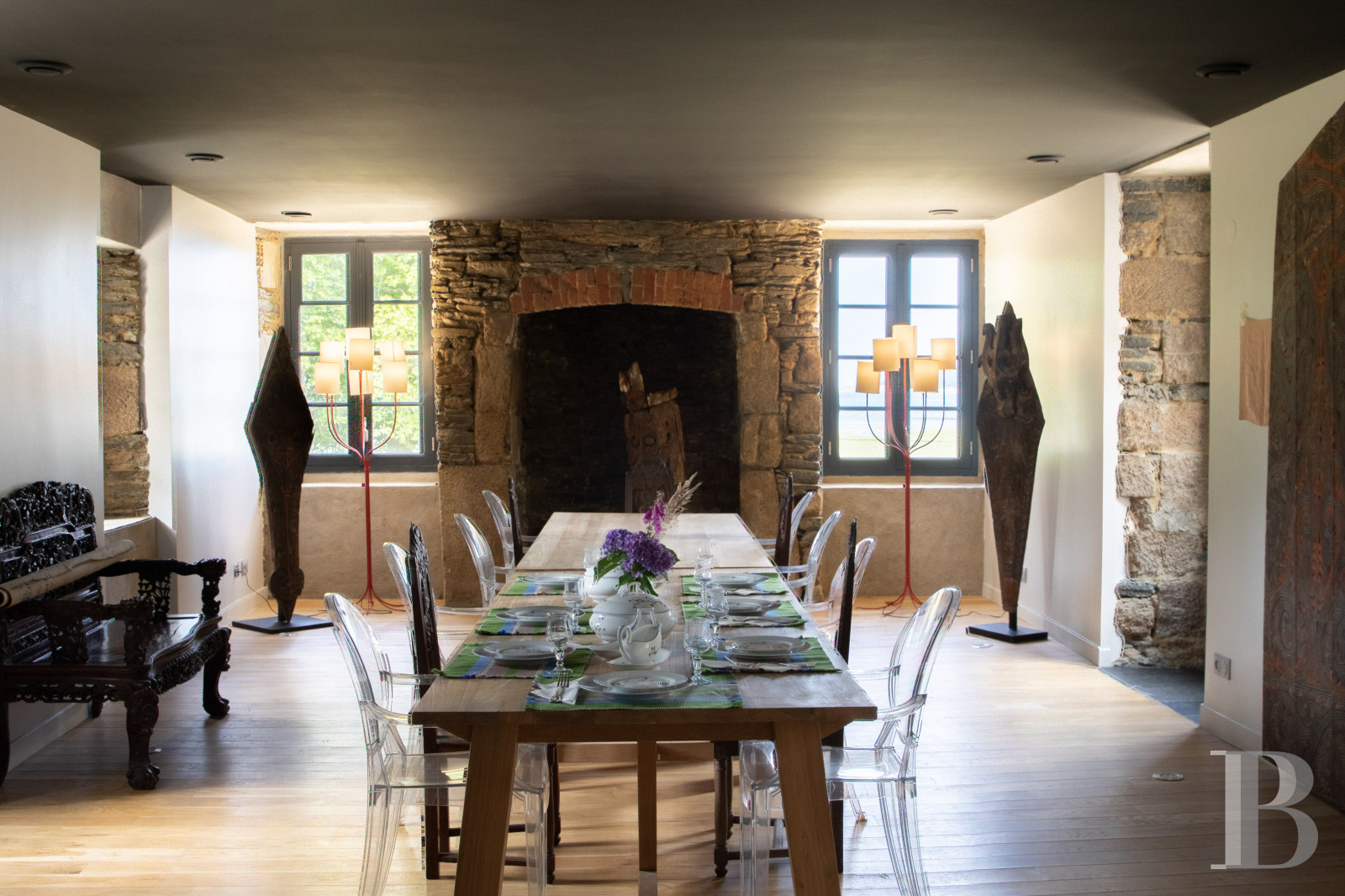 A set of two manor houses overlooks the Bay of Morlaix in Carantec on the north coast of Finistère - photo  n°17